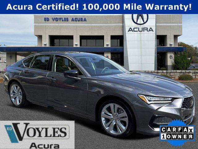 used 2023 Acura TLX car, priced at $39,691