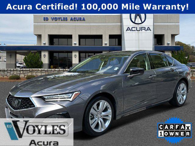 used 2023 Acura TLX car, priced at $39,491