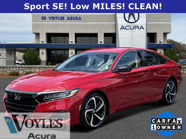 used 2021 Honda Accord car, priced at $27,991