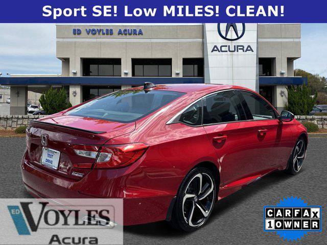 used 2021 Honda Accord car, priced at $27,991