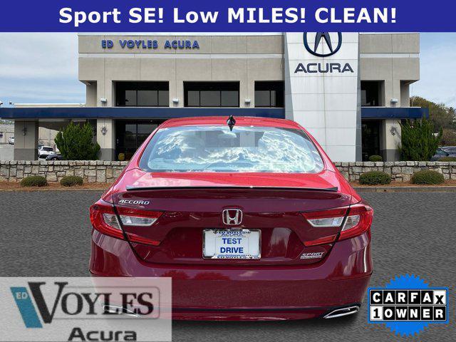 used 2021 Honda Accord car, priced at $27,991