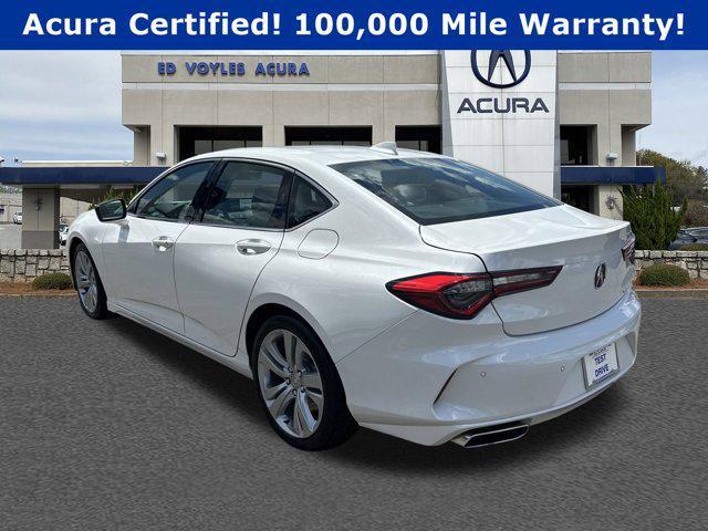used 2021 Acura TLX car, priced at $29,991
