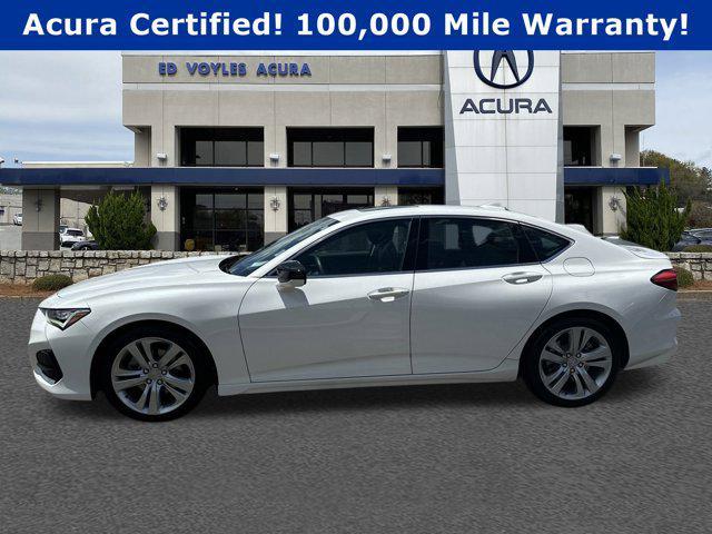 used 2021 Acura TLX car, priced at $29,991