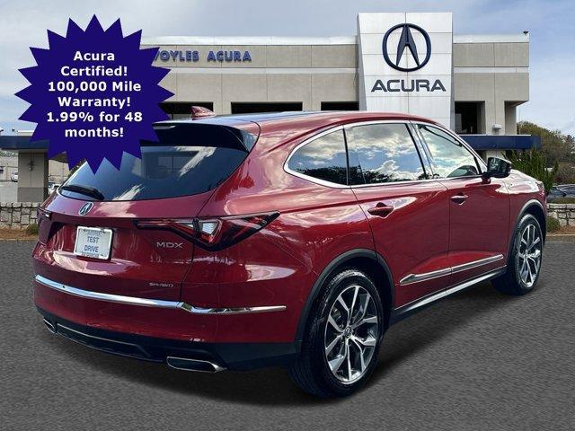 used 2023 Acura MDX car, priced at $53,991