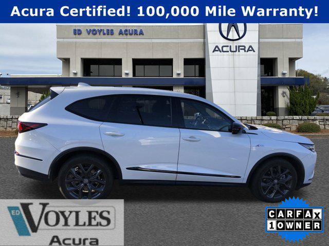 used 2022 Acura MDX car, priced at $44,491