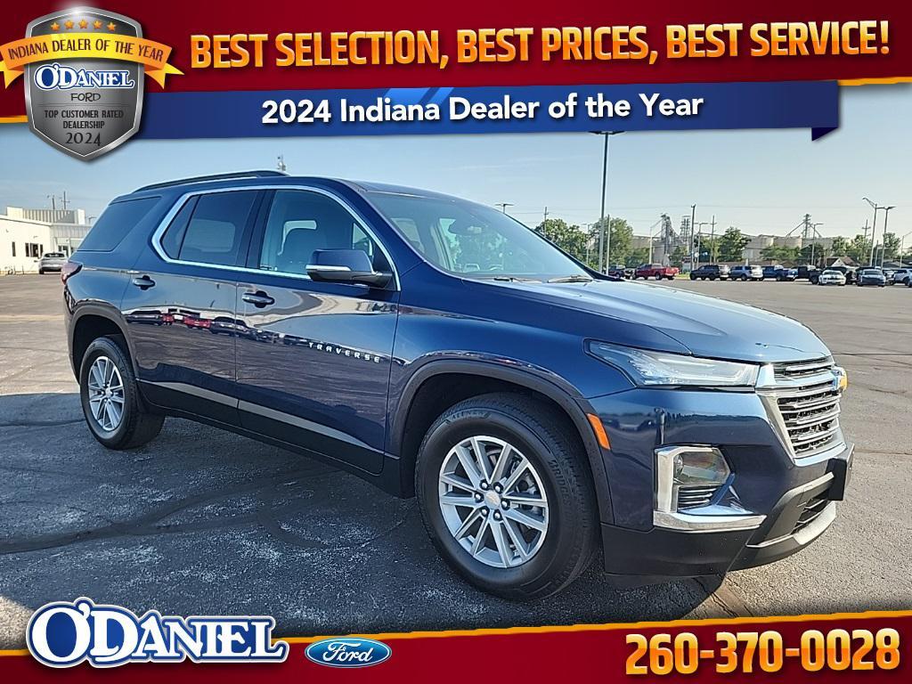 used 2023 Chevrolet Traverse car, priced at $30,600