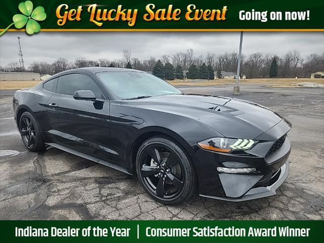 used 2021 Ford Mustang car, priced at $24,399