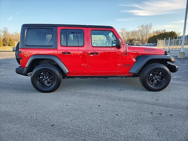 used 2022 Jeep Wrangler Unlimited car, priced at $30,998