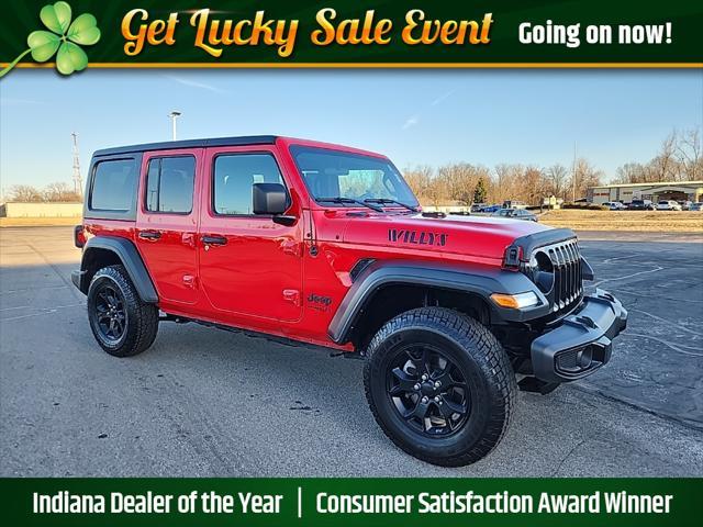 used 2022 Jeep Wrangler Unlimited car, priced at $30,998