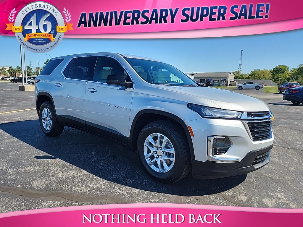 used 2022 Chevrolet Traverse car, priced at $26,248