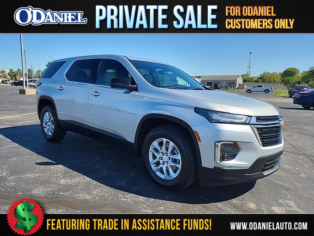 used 2022 Chevrolet Traverse car, priced at $24,000