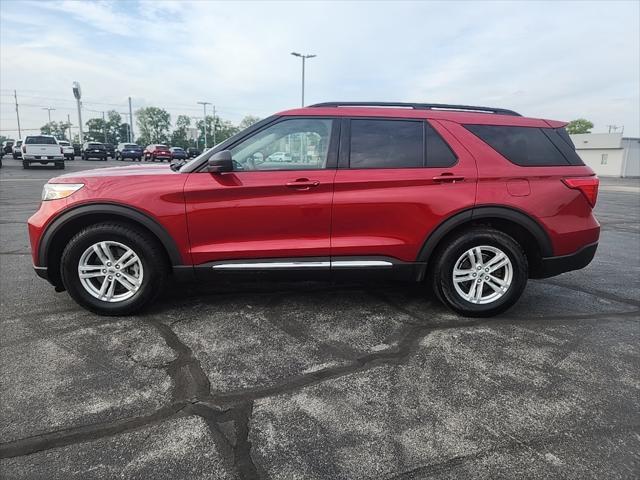 used 2021 Ford Explorer car, priced at $23,756