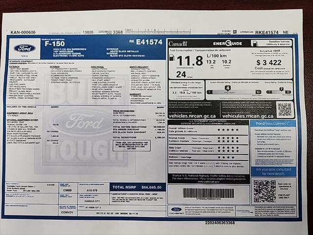 used 2024 Ford F-150 car, priced at $42,958