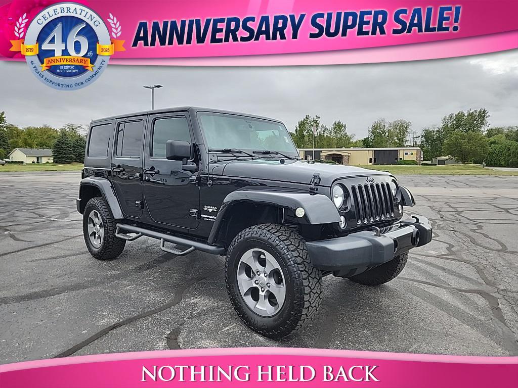 used 2018 Jeep Wrangler JK Unlimited car, priced at $22,645