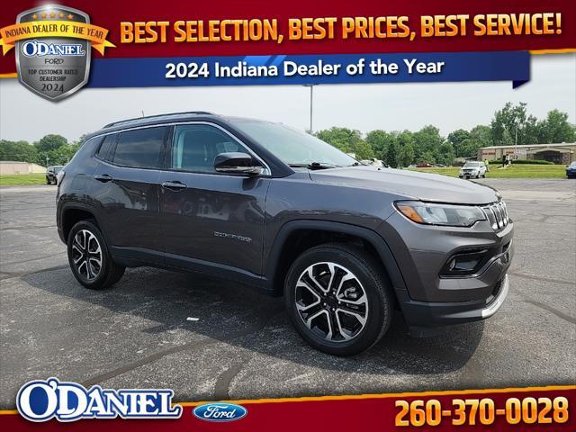 used 2022 Jeep Compass car, priced at $21,998