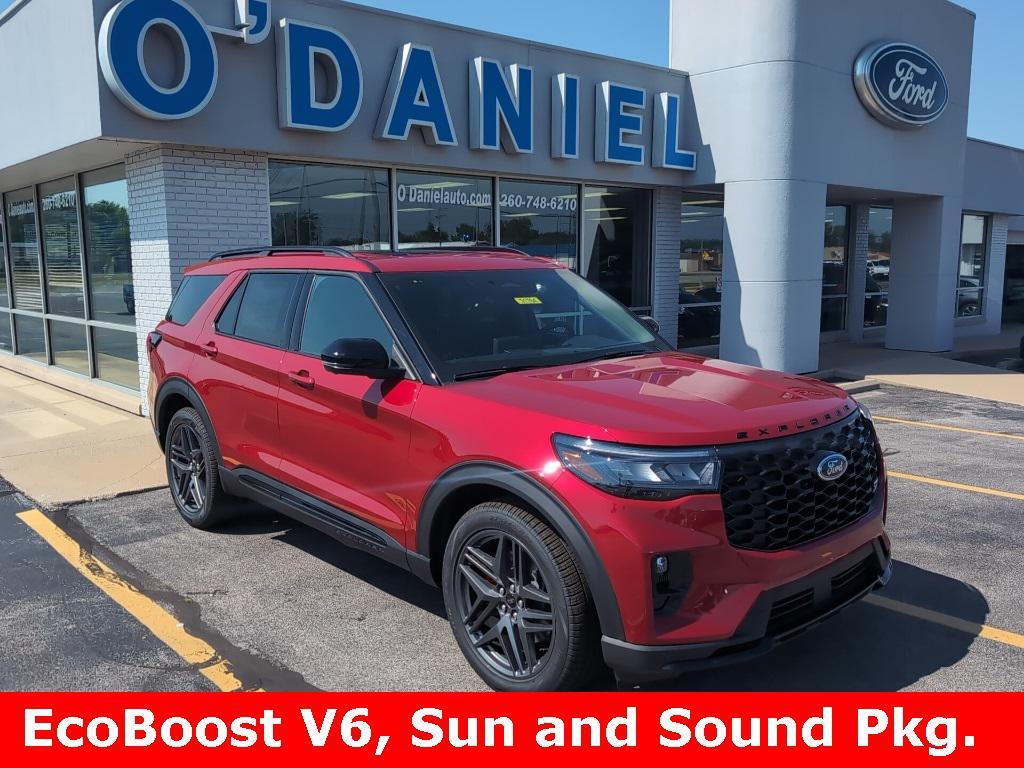 new 2025 Ford Explorer car, priced at $58,733