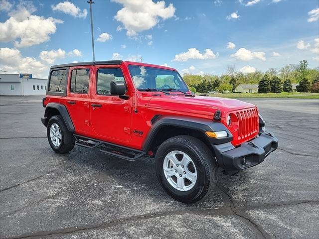 used 2022 Jeep Wrangler Unlimited car, priced at $30,000