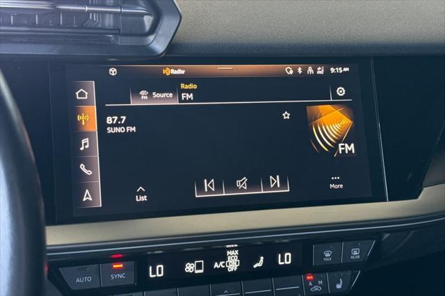 used 2022 Audi A3 car, priced at $28,309