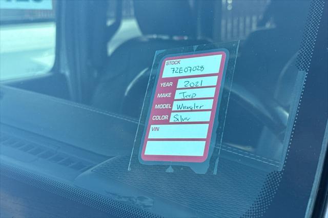 used 2021 Jeep Wrangler Unlimited car, priced at $31,305