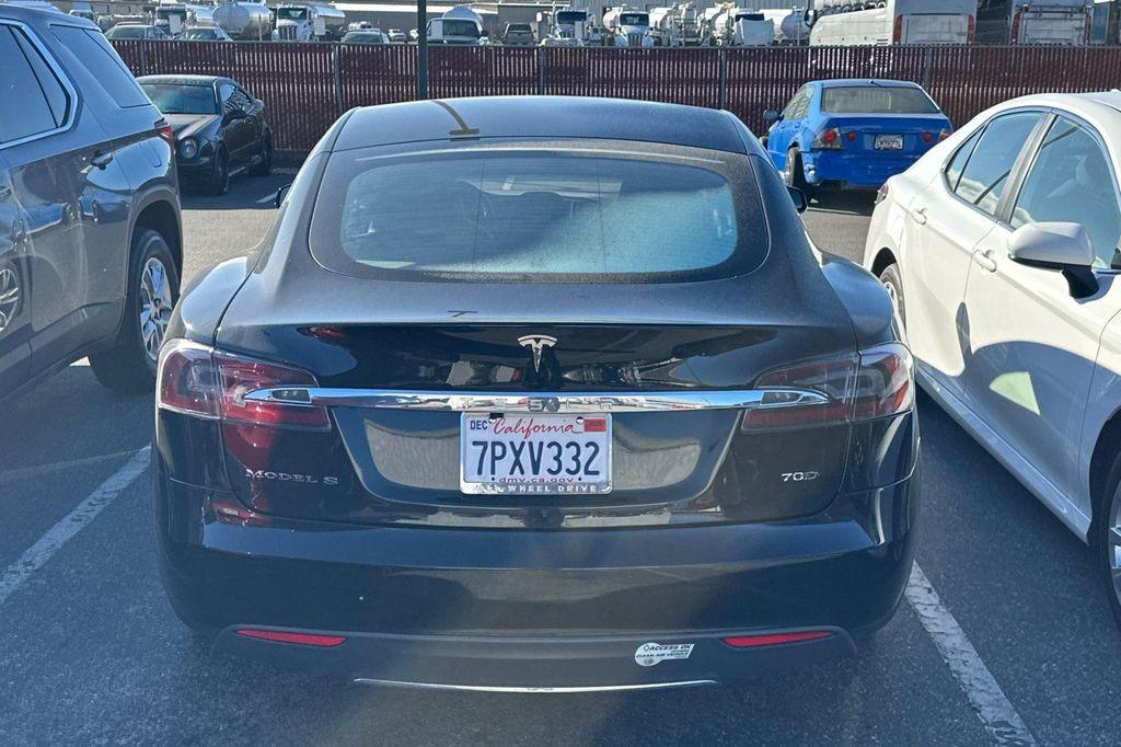 used 2015 Tesla Model S car, priced at $17,221