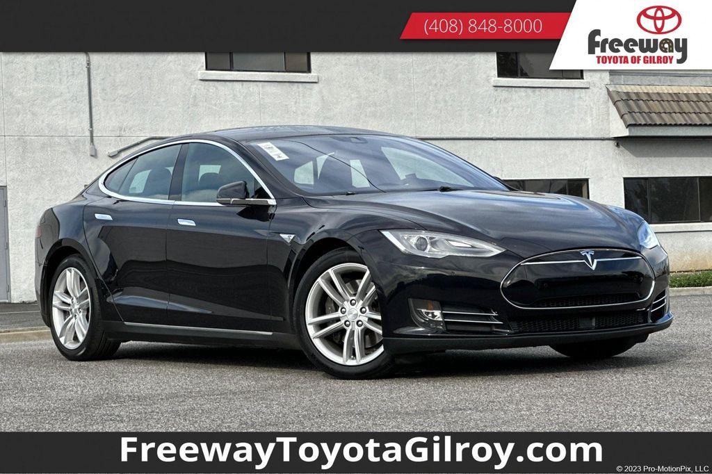 used 2015 Tesla Model S car, priced at $17,221