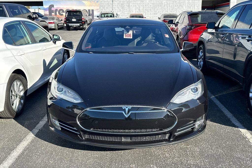 used 2015 Tesla Model S car, priced at $17,221