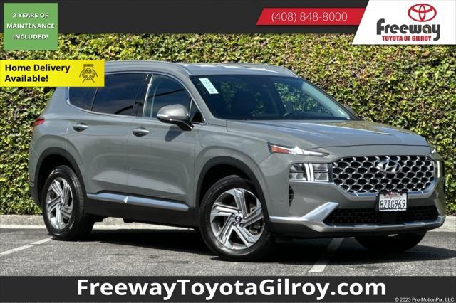 used 2022 Hyundai Santa Fe car, priced at $19,350