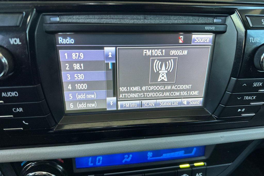 used 2015 Toyota Corolla car, priced at $10,140