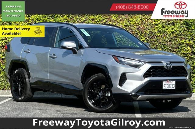 used 2025 Toyota RAV4 Hybrid car, priced at $37,499