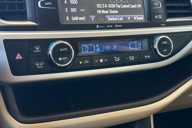 used 2016 Toyota Highlander car, priced at $19,499