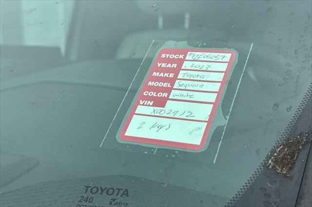 used 2023 Toyota Sequoia car, priced at $69,325