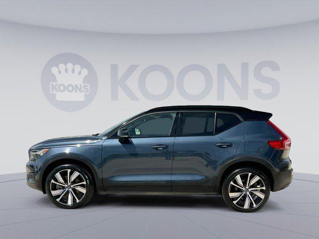 used 2022 Volvo XC40 Recharge Pure Electric car, priced at $33,000