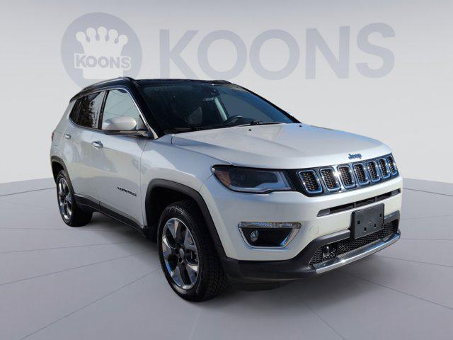 used 2020 Jeep Compass car, priced at $19,000