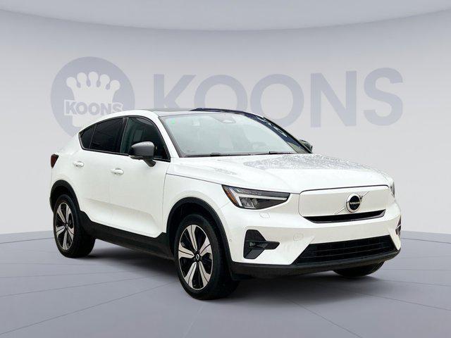used 2023 Volvo C40 Recharge Pure Electric car, priced at $31,000