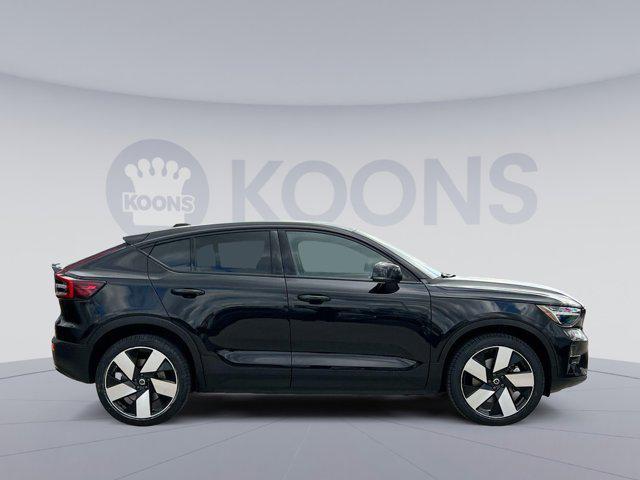 used 2023 Volvo C40 Recharge Pure Electric car, priced at $34,000
