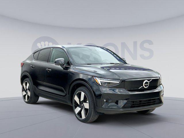 used 2023 Volvo C40 Recharge Pure Electric car, priced at $34,000