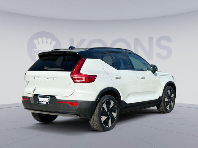 new 2024 Volvo XC40 Recharge Pure Electric car, priced at $54,290