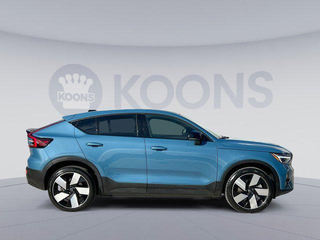 used 2023 Volvo C40 Recharge Pure Electric car, priced at $29,500