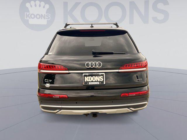 used 2022 Audi Q7 car, priced at $32,000