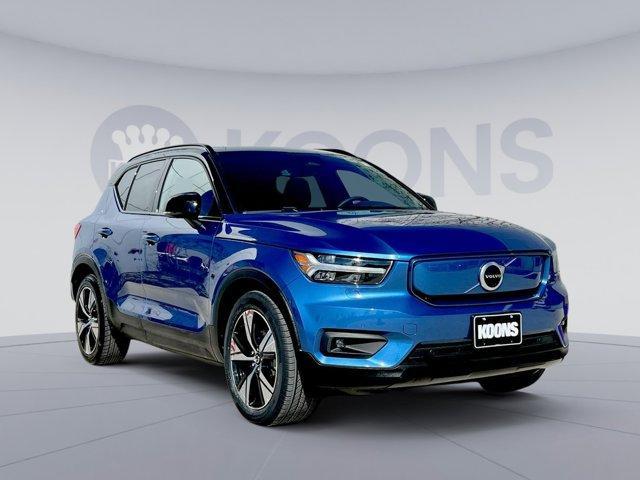 used 2021 Volvo XC40 Recharge Pure Electric car, priced at $28,000