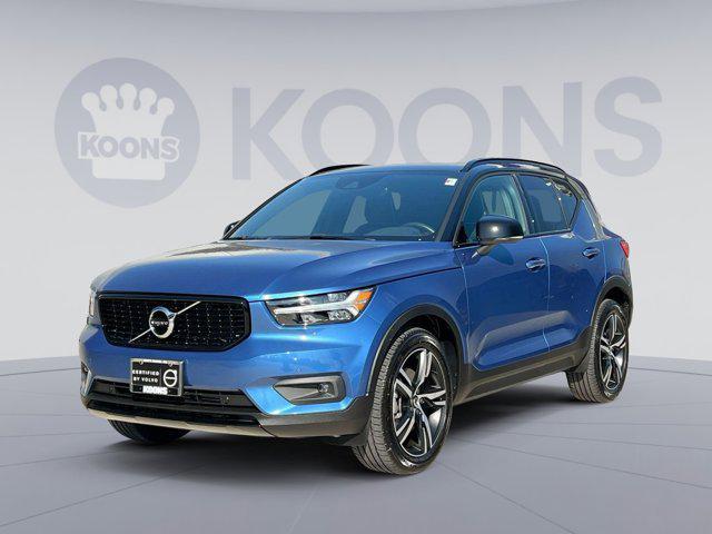 used 2021 Volvo XC40 car, priced at $30,000