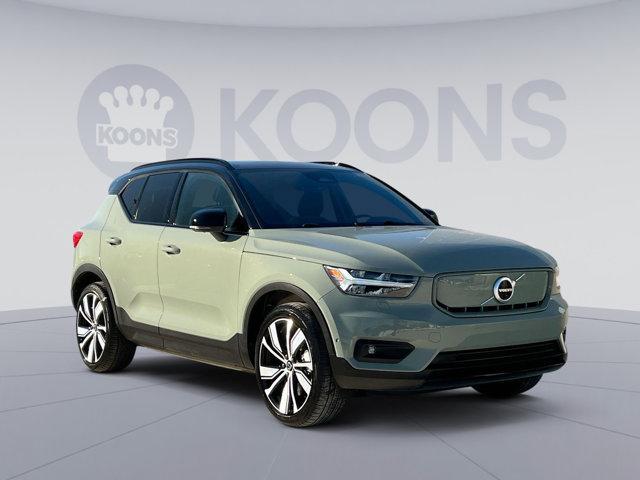 used 2022 Volvo XC40 Recharge Pure Electric car, priced at $29,750