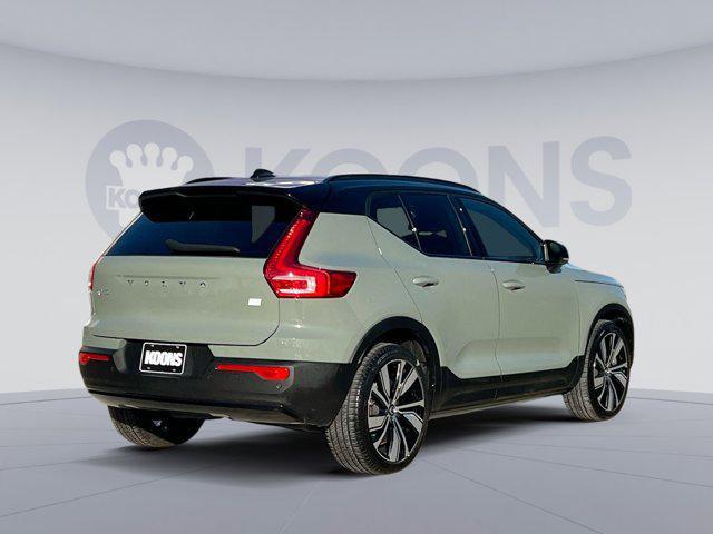 used 2022 Volvo XC40 Recharge Pure Electric car, priced at $29,750