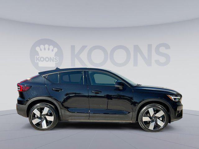 used 2023 Volvo C40 Recharge Pure Electric car, priced at $29,500