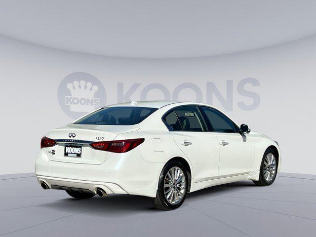 used 2021 INFINITI Q50 car, priced at $26,000