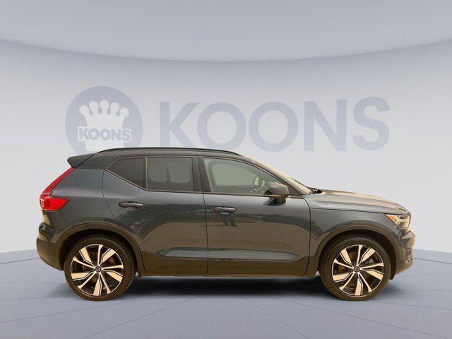 used 2022 Volvo XC40 Recharge Pure Electric car, priced at $30,000