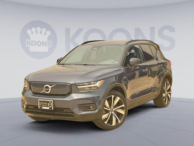 used 2022 Volvo XC40 Recharge Pure Electric car, priced at $30,000