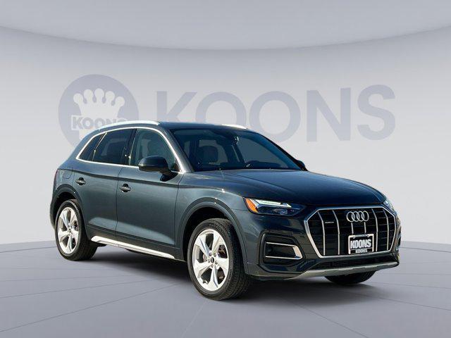 used 2021 Audi Q5 car, priced at $30,000