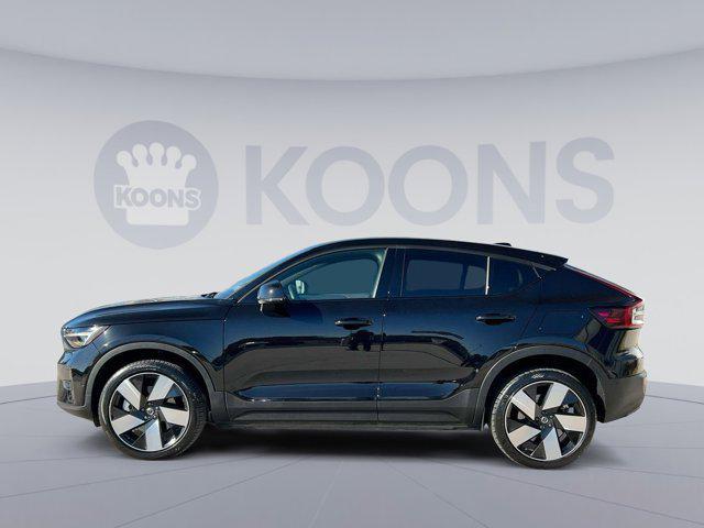 used 2023 Volvo C40 Recharge Pure Electric car, priced at $29,500