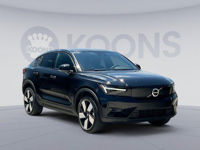 used 2023 Volvo C40 Recharge Pure Electric car, priced at $34,500